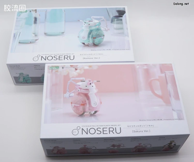 寿屋综合拼装模型系列 MARUTTOYS NOSERU [玻子汽水Ver.] - 图片